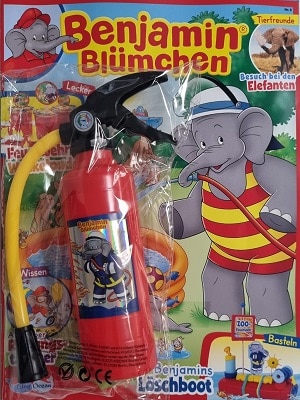 Foto der Zeitschrift mit dem Titel "Benjamin Bluemchen"