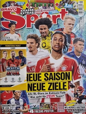 Foto der Zeitschrift mit dem Titel "Bravo Sport"
