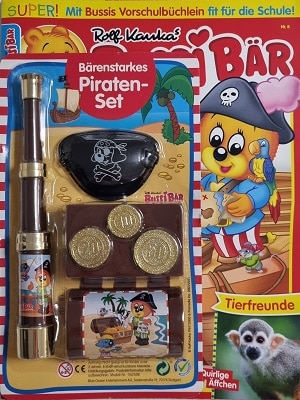 Foto der Zeitschrift mit dem Titel "Bussi Baer"