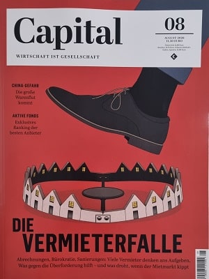 Foto der Zeitschrift mit dem Titel "Capital"