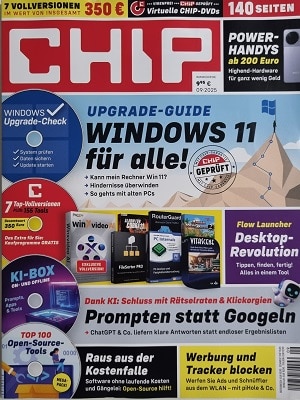 Foto der Zeitschrift mit dem Titel "Chip Plus"