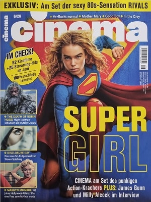 Foto der Zeitschrift mit dem Titel "Cinema"