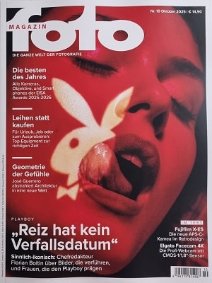 Foto der Zeitschrift mit dem Titel "Foto Magazin"