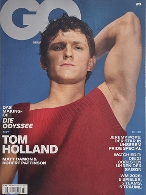 Foto der Zeitschrift mit dem Titel "GQ"