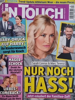 Foto der Zeitschrift mit dem Titel "Intouch"