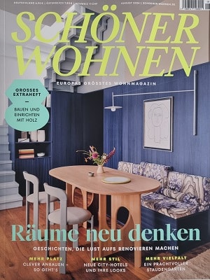 Foto der Zeitschrift mit dem Titel "Schöner Wohnen"
