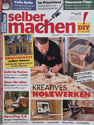 Foto der Zeitschrift mit dem Titel "Selbermachen"