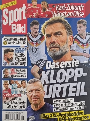 Foto der Zeitschrift mit dem Titel "Sportbild"