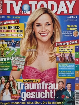 Foto der Zeitschrift mit dem Titel "TV Today"